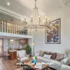 Chandeliers Retro Vintage American Country Crystal Chandelier Old Iron French Lamps