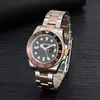 2023 AAA NOWOŚĆ LUKA LUKA LUXURY CERMIC BEZEL SAPPHIRE MENS 2813 MECHANICAL AUTOMATION SS SS Watch Watch Męskie zegarki na rękę