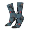 chaussettes de compression rouges