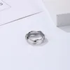 Anello da dito con nodo in argento Anelli impilabili per donna Gioielleria dal design originale SCR896