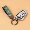Key Chain Buckle lovers Car Keychain Headmade Leather Keychains Men Women s 15 Color 65221 with box