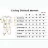 Set da corsa 2023 VVsports Ladies Cycling Estate a maniche corte Costume intero Triathlon Sportswear MTB professionale Costume da bagno Jersey