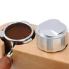 Coffeeware 58 mm Dual Head Distributeur Leveler Gekalibreerde Espresso Sabotage Druk Platte Koffie Distributie Tool Roestvrij Stalen Basis