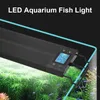 Beleuchtung ausziehbare LED-Aquariumbeleuchtung, 18 W, 24 W, 34 W, 45 W, 56 W, Aquarium-Pflanzen-Wachstumslampen, LED, IP65, Sonnenaufgang, Sonnenuntergang, Timing für Aquarien