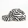 Kogelcaps koe patroon luipaard verstelbare zebra honkbal pet hiphop schaduw printing unisex lente zomer snapback papa hoed