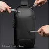 Sacs polochons simplicité poitrine sac Anti-voleur hommes bandoulière étanche épaule USB charge court voyage pour homme voyage Pack