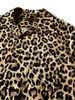 Camisas casuais masculinas 22ss Kapital Kountry Shirt Men Mulheres 1: 1 Prinha de leopardo de qualidade Manga curta havaiana japonesa