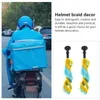 Hełmy motocyklowe 2PCS Peruki Chic Unikalne przydatne kucyki