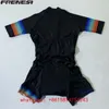 Zestawy wyścigowe Frenesi Aero Suit Trisuit Outdoor Sports Wear Triathlon Race Zestaw rowerowy SKINSUSUS Pro Team Topsit Damskie ubrania STES