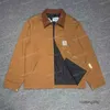 Carhart Designer Mens Jackets WIP THICKT DETROIT AMERIKANSKA KLÄDER BOCTHY JACHING MEN KVINNER PAR