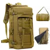 Backpackpakketten Outdoor Tactical Backpack 50l grote Molle Army Militaire zakken Multifunctionele trekking jachtkamp Wandelen Schouder Handtas Bagage J230502