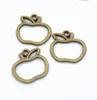 Charms 10pcs Apple 20 19mm Tibet Bronz Gümüş Renkli Serideler Antika Takı Yapımı DIY El Yapımı Zanaat F0916