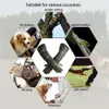 Abwehrmittel Haustierhandschuhe Handhabungshandschuhe Verstärktes Leder Anti-Biss-Schutzhandschuhe für Katzenhunde und Gartenarbeitshandschuhe