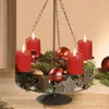 Candle Holders Vintage Iron Pentagram Wedding Decoration Christmas Star