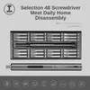 Schroevendraaier Electric Drickdriver 48 in 1 Multifunctional Precision PowerDrickdriver Set Tool Kit Magnetic Bits Repair Tools Smart Home用