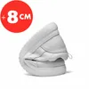 Zapatos con alzas para hombre, zapatillas informales de piel de vaca con aumento de altura, plantilla para levantar patines de 8cm, deportes de ocio, moda transpirable