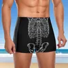 Maillots de bain pour hommes squelette graphique maillot de bain magie redoute Punk mode piscine boxer de bain grande taille séchage rapide homme