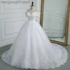 Вечеринка с платья на плече приспособление для свадебного платья плюс по размеру длинные поезда жемчужины для свадебного платья