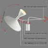 Wall Lamp Modern Fashion Creative Long Arm Optional Decorative Light Bedroom Living Room Reading LED With Bulb Indoor