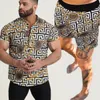 Męski projektant projektant plażowy przyczynowo joggier szorty Mężczyźni Stuki Stuki Summer krótkie rękawy sportowe dres