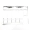 Planner Book Monthly Weekly Daily Agenda Schedule Blank Diary DIY Study Notebook Eco-friendly Paper Stationery School Supplies