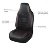 Car Seat Covers Universal Cover Set PU Leather Full Surrounded Cushion Protector Pad Anti-Scratch Fit Sedan Suv Pick-up