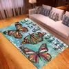 Teppiche Sunflower Rectangle Rug Dekorative Bodenmatte Wohnzimmerteppich Home Decor Housewarminggeschenke Furry