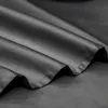 Ensemble OLOEY drap de lit plat en coton égyptien 60S draps de lit double king queen size lignes de lit couleur unie draps à angle droit couleurs riches