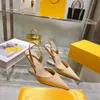 designer heels Pumps for Elegant Brand Women Shoes 100% real leather Sexy Pointed Closed Toe Heels with Bridal Bride Wedding Evening Party Dress Shoes 9.5cm heel