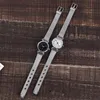 Wristwatches TZ#5/2 Casual Quartz Stainless Steel Band Marble Strap Watch Analog Wrist