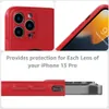 Classic PU Leather Magnetic All-inclusive Magsafe Case Anti-fall Protective Back Cover for iPhone 14 Pro Max Plus 13 12