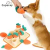 Speelgoed Huisdieren Honden Speelgoed Wortelspel Puzzel Hondenspeelgoed Slow Food Training Speelbal Huisdierenspeelgoed Spel Zacht kauwspeelgoed IQ Educatieve benodigdheden Nieuw