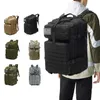 Backpacking Packs 50l Tactical Men's ryggsäckar Vattentät nylon Stora kapacitet Rucksack Army Militärväskor för utomhusvandringsjakt Camping J230502