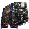 Pantaloncini da uomo Nuovi pantaloncini cargo da uomo Top Design Camouflage Esercito militare Pantaloncini cachi Homme Capispalla estivo Hip Hop Casual Cargo Camo Pantaloncini da uomo T230502