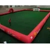 Tissu gonflable géant de champ de boule de butoir de bulle de football de terrain de football de 49x26ft pour le jeu extérieur commercial de sports d'école et de club