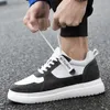 Zapatos con alzas para hombre, zapatillas informales de piel de vaca con aumento de altura, plantilla para levantar patines de 8cm, deportes de ocio, moda transpirable