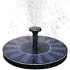 Garden Decorations Solar Panel Submersible Fountain Pond Power Water Pump Pool Watering