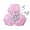 Fleurs décoratives produits marié costume épinglettes homme hommes Corsage ruban strass à la main fournitures de mariage XH050S