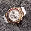Designerski zegarek damski 37mm Gumowy pasek do zegarka ze stali nierdzewnej z diamentowym szafirowym lustrem Sześciobiegunowy mechanizm kwarcowy