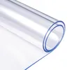 Nappe PVC Tapis Transparent Nappe Imperméable À L'huile Sécurisé Non-toxique Décor À La Maison Cuisine Couverture