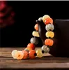 Strand Beaded Strands Classic High Quality Gold Silk Jade Pumpkin Bracelet 4 Colors Gifts Wholesale Handmade