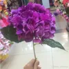 Flores decorativas grinaldas dia de 22 cm de cabeça de flor 80cm 31,5 "Longo ornamento artificial de seda artificial para festa de casamento para festa em casa