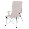 Mobilier de camping Chaise de camping en plein air Chaises longues réglables à trois vitesses Long dossier inclinable pliant Jardin Pique-nique Plage Relaxation