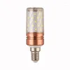 전구 E27 E14 110V 220V 옥수수 샹들리에 6W SMD2835 CANDLE HOME DECORATION 고 밝은 에너지 절약 램프