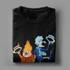 Erkekler Tişörtler Erkek Kadınlar Heat Christmas Noel Gömleği Santa Snow Pure Pamuk Giyim 2023 Moda Kısa Kollu Tee Yetişkin T-Shirts