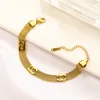 top Designer Gift Chain Bracelet New Brand Love Jewelry Fashion Stainless Steel Bracelet 18K Gold Plated Exquisite Bracelet 2023 Family Couple Love Jewelry Wholesa