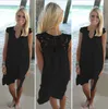 Meer kleuren kunnen kiezen uit Boho-stijl dames kanten jurk zomer losse casual strand mini-swingjurken chiffon bikini cover-up dameskleding