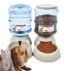 Feeding 1Pc Detachable Pet Feeding Dog Automatic Feeder Food Drink Animal Bowl Water Bowl Dispenser DogFeeder Supplies