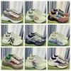 Populära rytonplattformskor ess sneakers designer skor retro gglies sneakers kvinnor herr vandring gicci skor utomhus löpskor basketskor