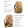 Backpacking Packs 50L Tactical Bag Backpack Military Tactics Large Capacity for Men Nylon Army Climbing Hiking Travel Mochila Camouflage Backpack J230502